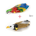 360 Degree Rotation Simulation Bird Interactive Cat Toy Electric Hanging Eagle Flying Bird Cat Teasering Play Cat Stick Scratch