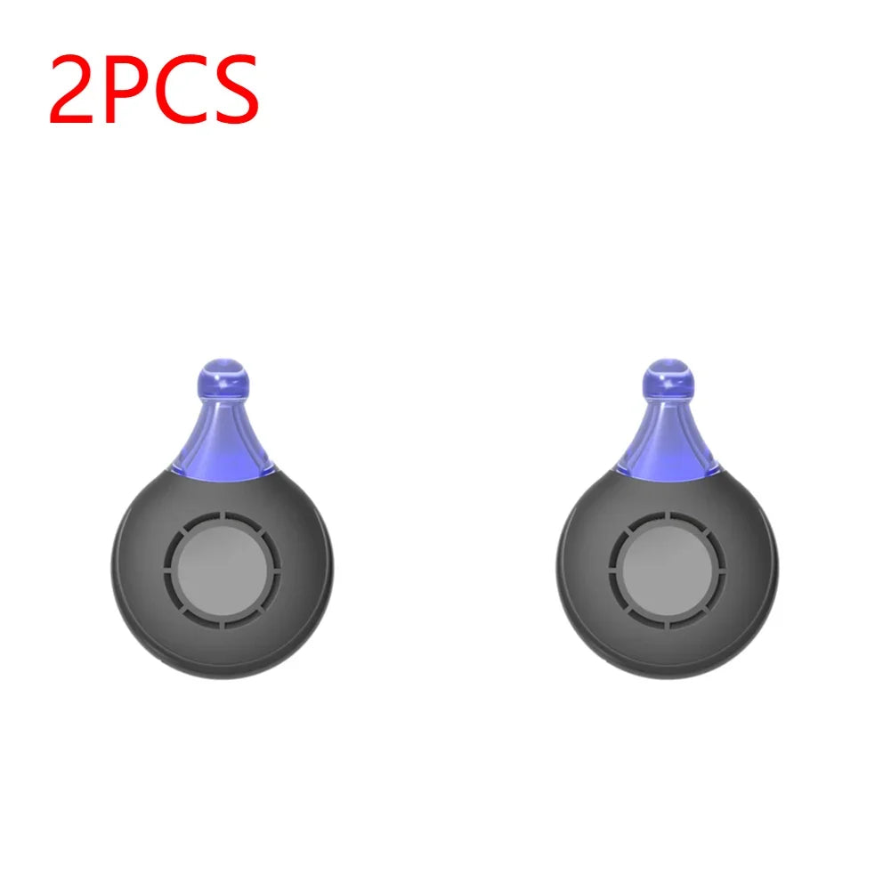 1-3Pcs USB Rechargeable Ultrasonic Pest Reject Flea Tick Lice Repeller Collars Mountaineering Buckle Portable For Cat Dog Pet