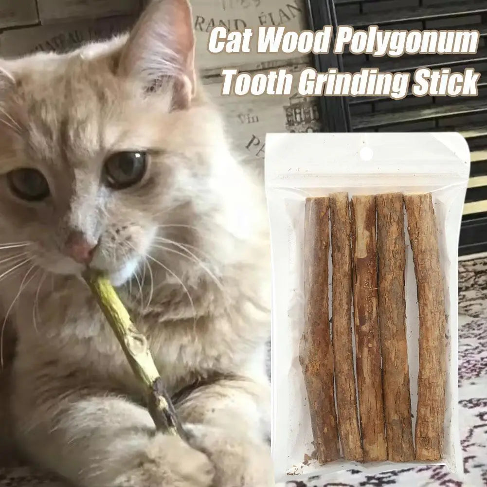 Silvervine Sticks for Cats Natural Catnip Chew Sticks Teeth Molar Chewing Toys for Cat Kitten Kitty Gifts