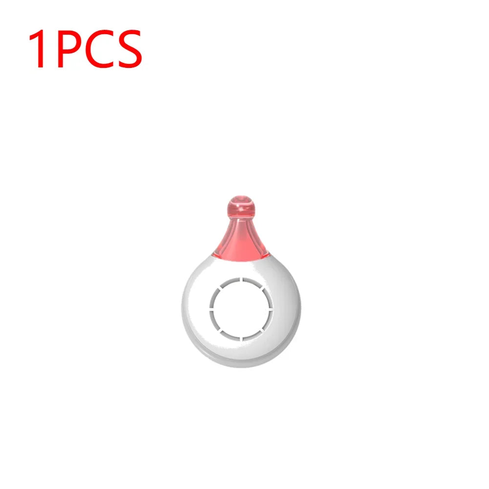 1-3Pcs USB Rechargeable Ultrasonic Pest Reject Flea Tick Lice Repeller Collars Mountaineering Buckle Portable For Cat Dog Pet