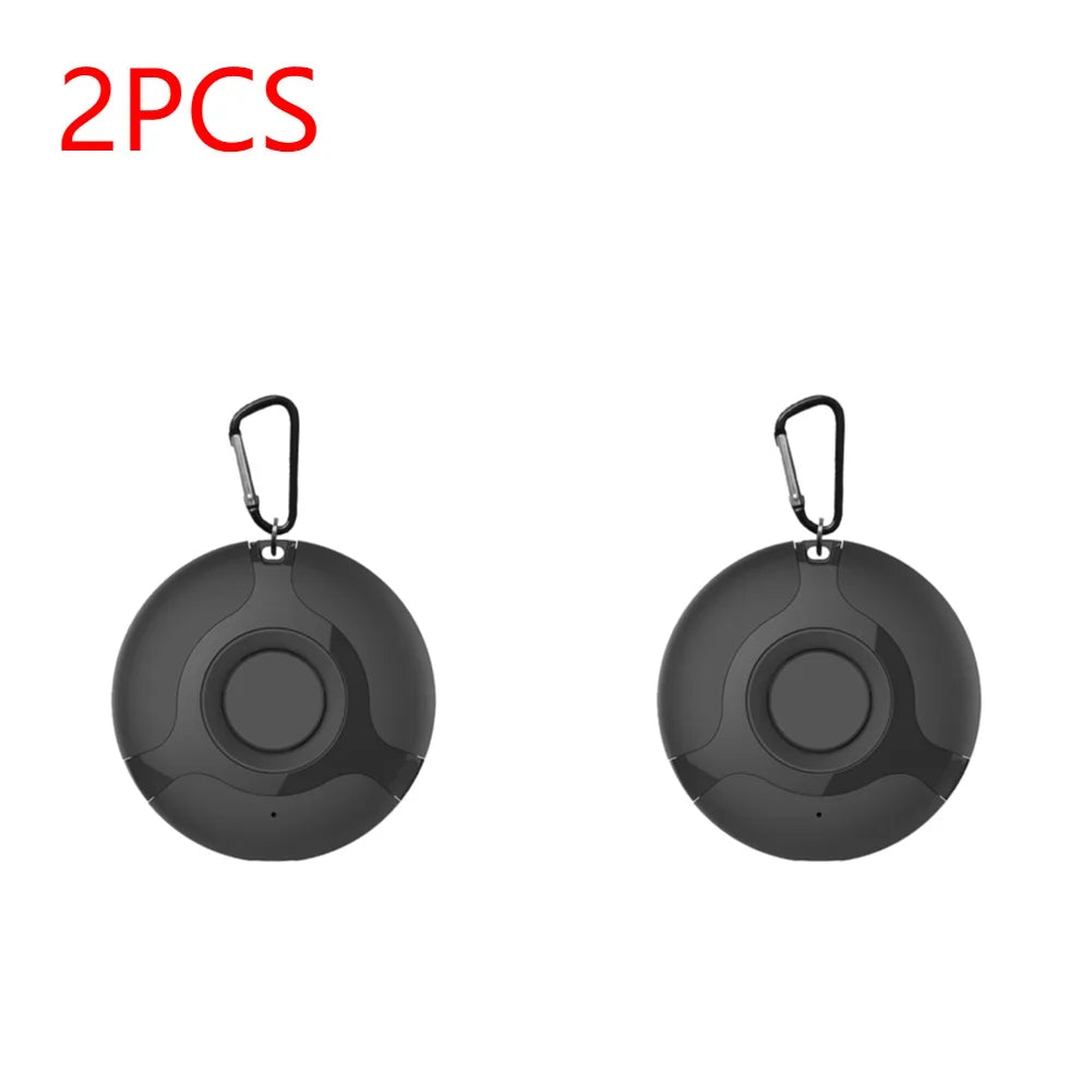 1-3Pcs USB Rechargeable Ultrasonic Pest Reject Flea Tick Lice Repeller Collars Mountaineering Buckle Portable For Cat Dog Pet